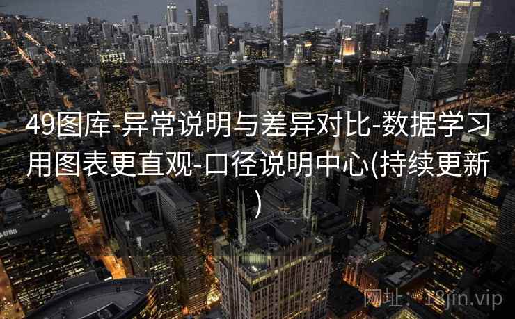 49图库-异常说明与差异对比-数据学习用图表更直观-口径说明中心(持续更新)